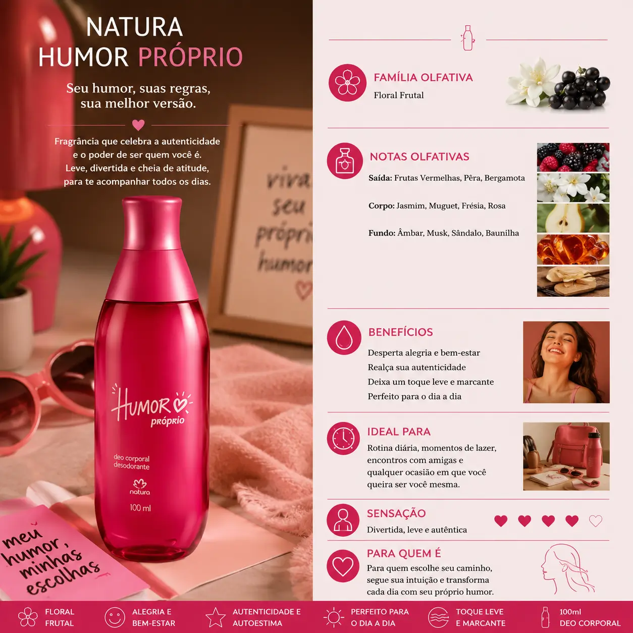 Natura Humor Próprio em cenário aconchegante e sensorial representando o conceito do artigo Natura Humor vale a pena